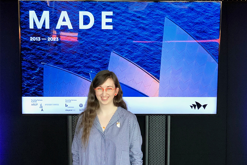 Aislinn King selected for Multidisciplinary Australian Danish Exchange