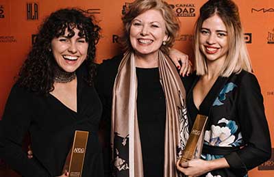 A winning picture: Julie Lynch and Two NIDA winners