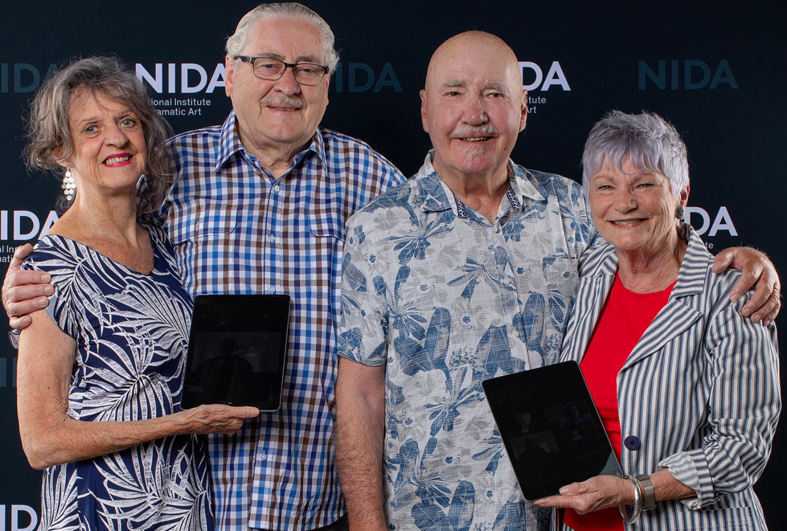 L to R: Isobel Kirk (Acting), Daryl Wilkinson (Acting), Bill Pearson (Acting), Lyn Lee (Acting)