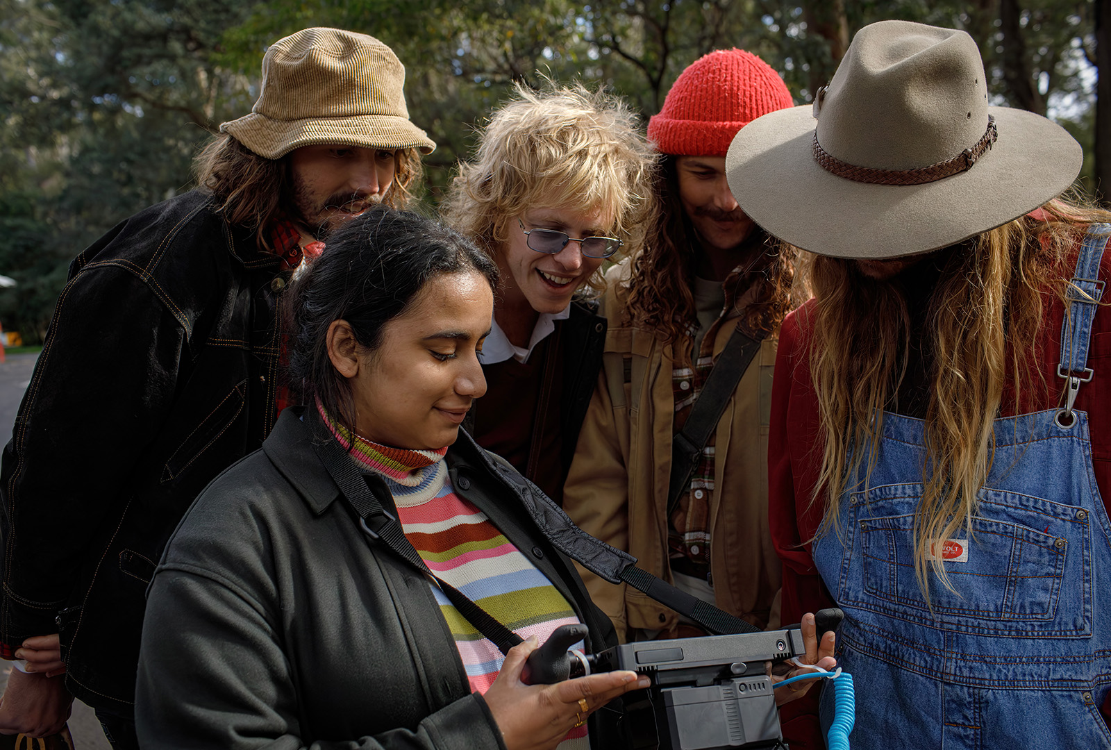 Peach Fur team and Director Mehhma Malhi