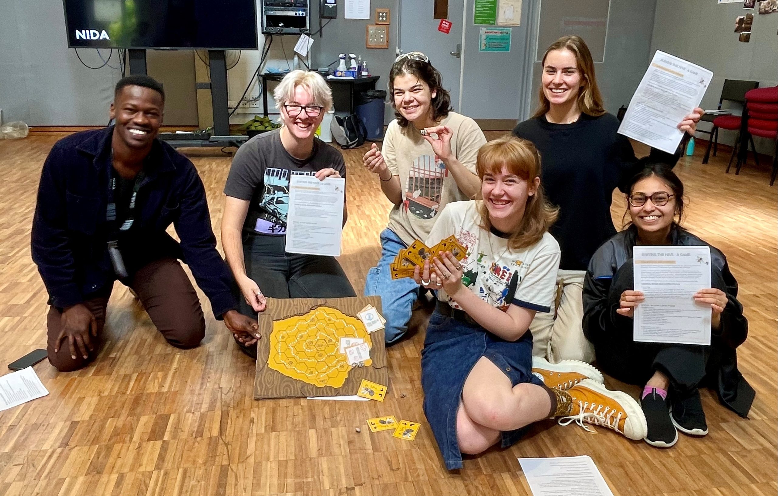 Performance Makers Game Prototype with NIDA First-Year Students