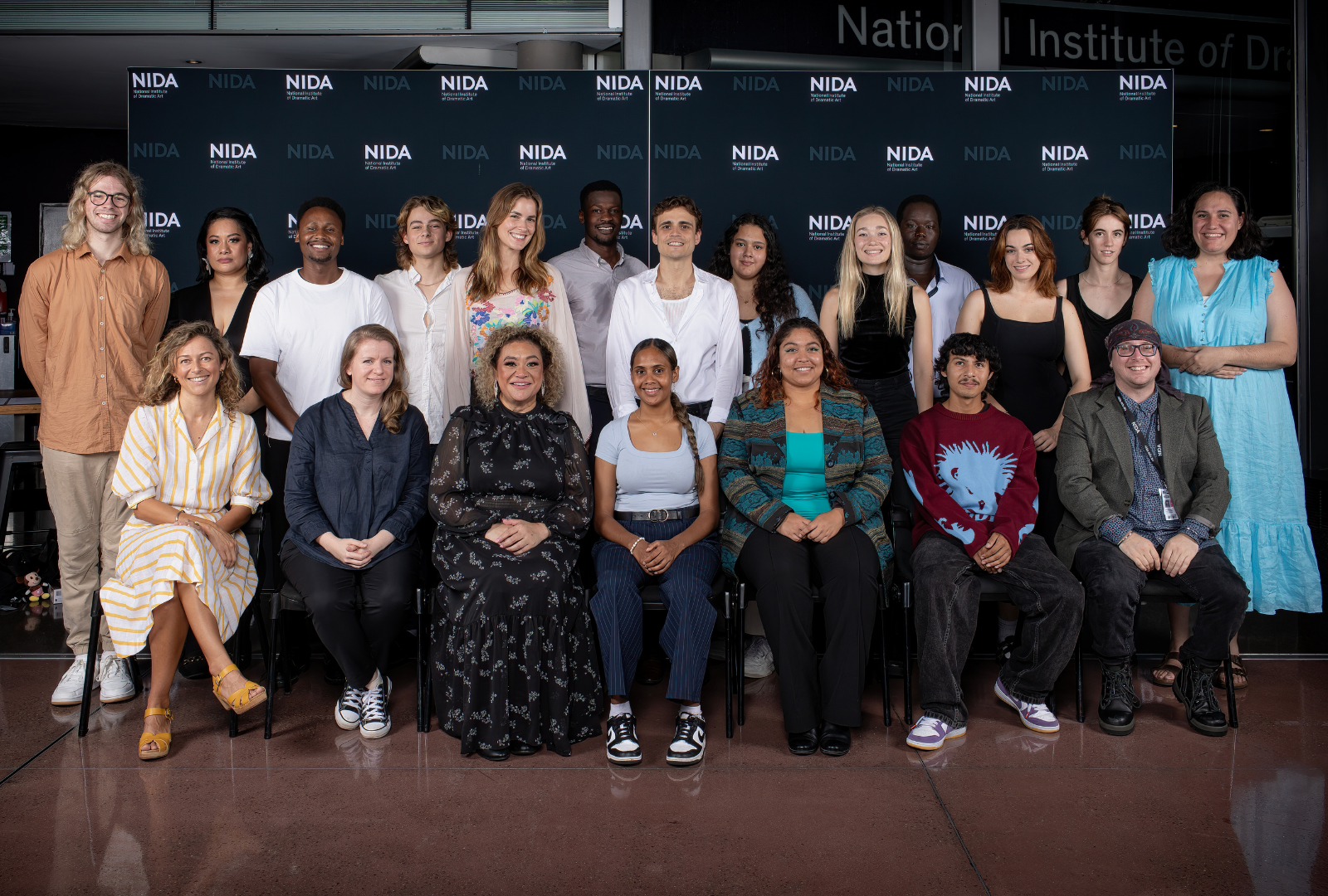  Scholarship recipients at the event.  