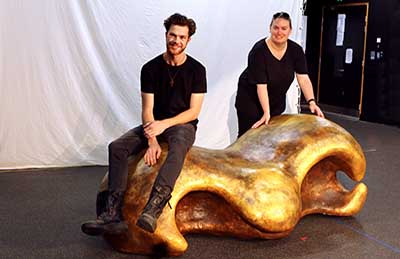 Lucky number seven: seven props students help deliver seven Directors' and Designers' Productions 