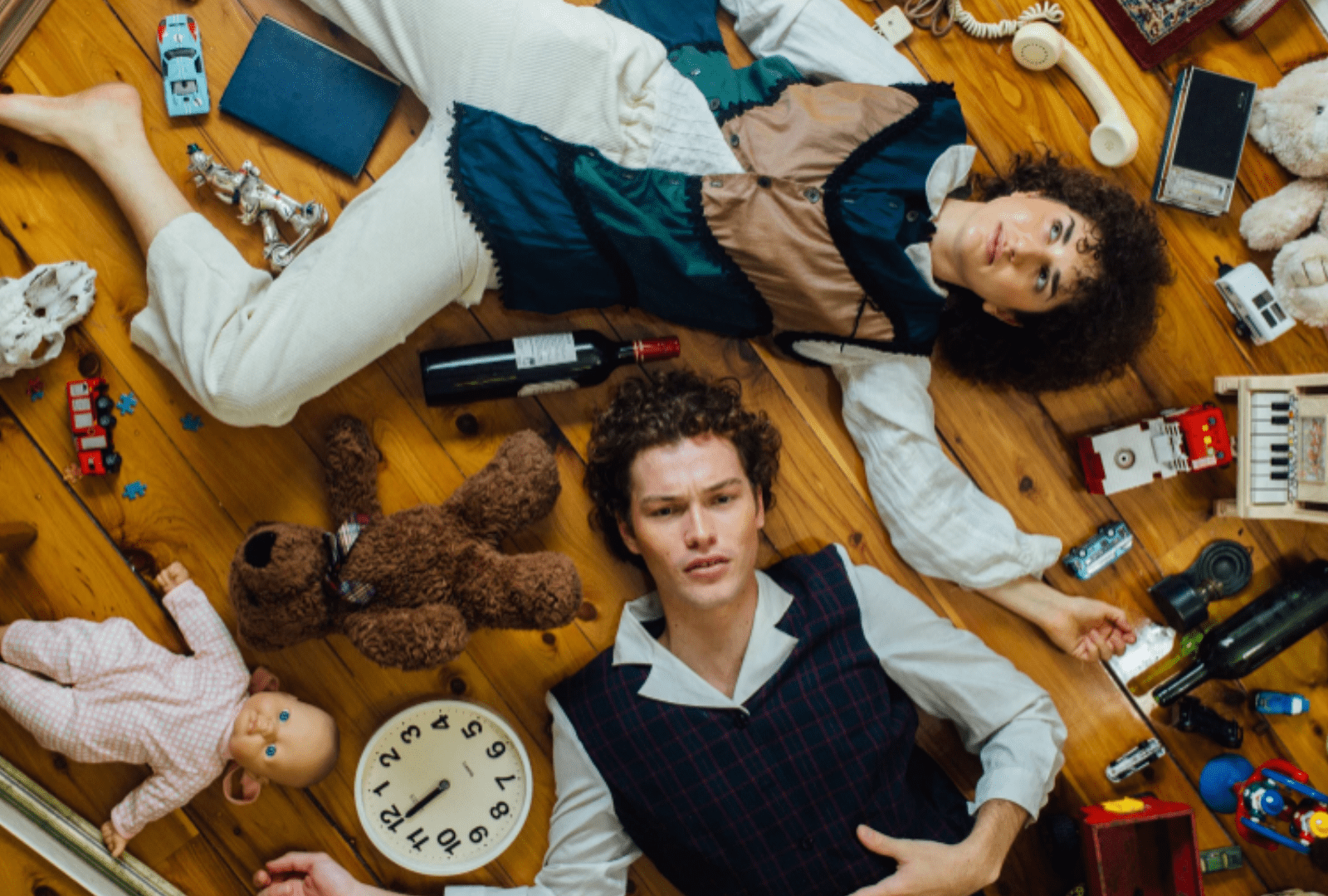 The Eisteddfod playing at the Old Fitz Theatre. Photographed is Ziggy Resnick (Acting, 2020) and Fraser Crane. Photo credit: Roger Stonehouse