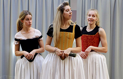 Rehearsals for The Country Wife