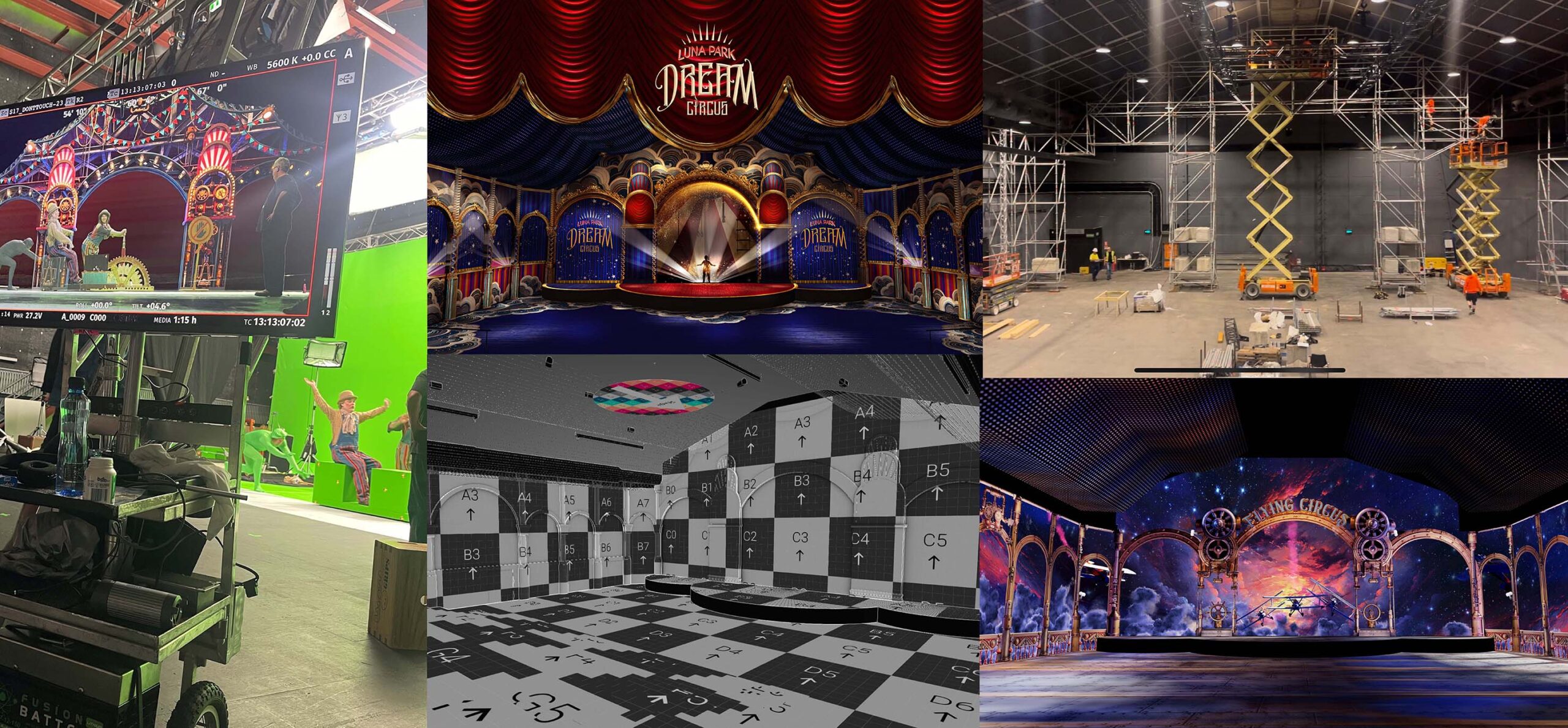 Behind the Scenes, Sydney Luna Park's Dream Circus